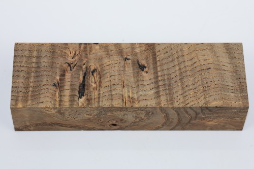 Jesion fala Flame Ash antracytowo-karmelowe stabilizowane drewno na rękojeść noża anthracite-caramel stabilized wood for knife