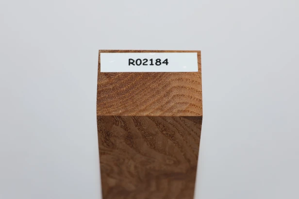 Jesion czeczot Burl Ash jasnobrązowe stabilizowane drewno na rękojeść noża light brown stabilized wood for knife