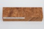Jesion czeczot Burl Ash jasnobrązowe stabilizowane drewno na rękojeść noża light brown stabilized wood for knife