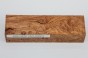 Jesion czeczot Burl Ash jasnobrązowe stabilizowane drewno na rękojeść noża light brown stabilized wood for knife