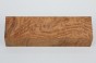 Jesion czeczot Burl Ash jasnobrązowe stabilizowane drewno na rękojeść noża light brown stabilized wood for knife