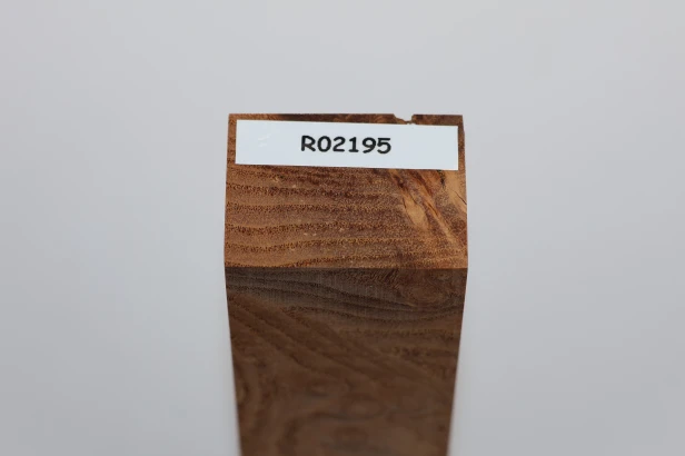 Jesion czeczot Burl Ash jasnobrązowe stabilizowane drewno na rękojeść noża light brown stabilized wood for knife