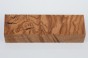 Jesion fala Flame Ash jasnobrązowe stabilizowane drewno na rękojeść noża light brown stabilized wood for knife