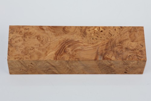 Jesion czeczot Burl Ash stabilizowane drewno na rękojeść noża stabilized wood for knife