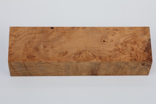 Jesion czeczot Burl Ash stabilizowane drewno na rękojeść noża stabilized wood for knife