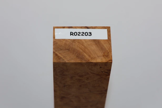 Jesion czeczot Burl Ash stabilizowane drewno na rękojeść noża stabilized wood for knife