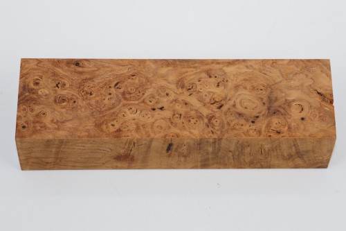 Jesion czeczot Burl Ash stabilizowane drewno na rękojeść noża stabilized wood for knife