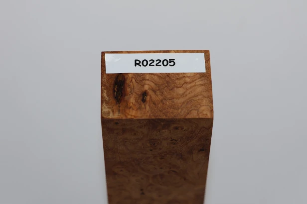 Jesion czeczot Burl Ash stabilizowane drewno na rękojeść noża stabilized wood for knife