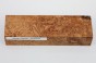 Jesion czeczot Burl Ash stabilizowane drewno na rękojeść noża stabilized wood for knife