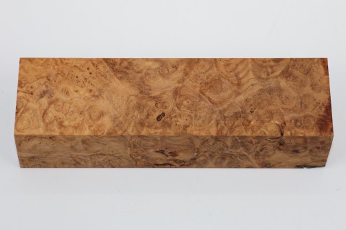 Jesion czeczot Burl Ash stabilizowane drewno na rękojeść noża stabilized wood for knife
