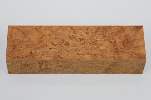 Jesion czeczot Burl Ash stabilizowane drewno na rękojeść noża stabilized wood for knife