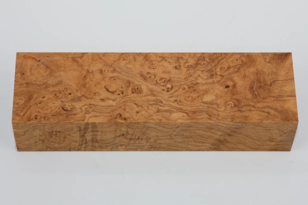 Jesion czeczot Burl Ash stabilizowane drewno na rękojeść noża stabilized wood for knife