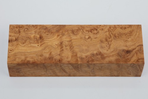 Jesion czeczot Burl Ash stabilizowane drewno na rękojeść noża stabilized wood for knife