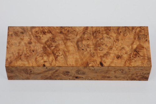 Jesion czeczot Burl Ash stabilizowane drewno na rękojeść noża stabilized wood for knife