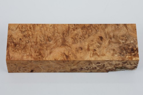 Jesion czeczot Burl Ash stabilizowane drewno na rękojeść noża stabilized wood for knife