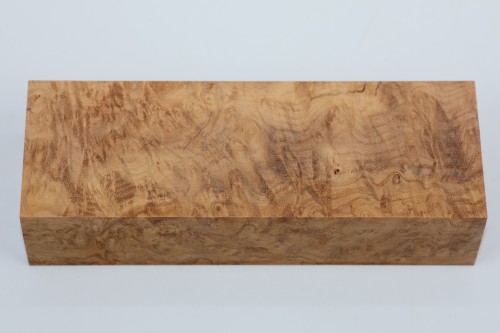 Jesion czeczot Burl Ash stabilizowane drewno na rękojeść noża stabilized wood for knife