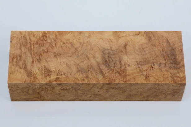 Jesion czeczot Burl Ash stabilizowane drewno na rękojeść noża stabilized wood for knife
