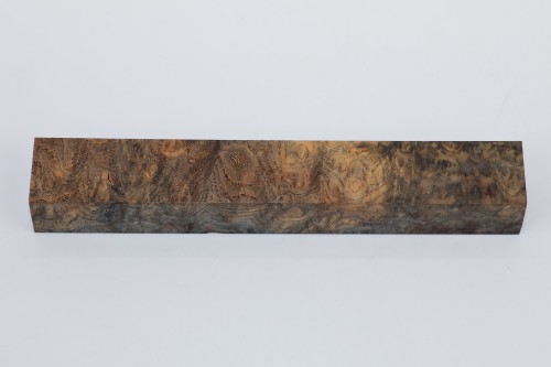 Jesion czeczot Burl Ash antracytowo-karmelowe stabilizowane drewno do toczenia na długopis anthracite-caramel stabilized wood for pen blank