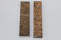 Jesion czeczot Burl Ash antracytowo-karmelowe stabilizowane drewno do toczenia na długopis anthracite-caramel stabilized wood for pen blank