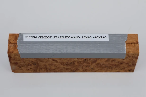 Jesion czeczot Burl Ash stabilizowane drewno na rękojeść noża okładki drewniane stabilized wood for knife