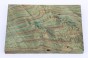 Jesion czeczot Burl Ash zielone stabilizowane drewno na biżuterię green stabilized wood for jewelry