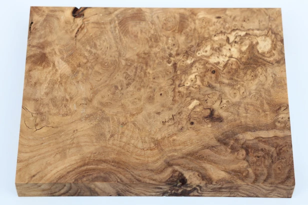 Jesion czeczot Burl Ash stabilizowane drewno na biżuterię stabilized wood for jewelry