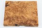 Jesion czeczot Burl Ash stabilizowane drewno na biżuterię stabilized wood for jewelry