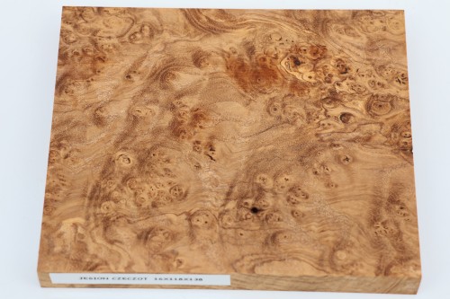 Jesion czeczot Burl Ash stabilizowane drewno na biżuterię stabilized wood for jewelry