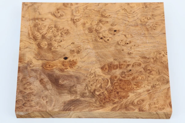 Jesion czeczot Burl Ash stabilizowane drewno na biżuterię stabilized wood for jewelry
