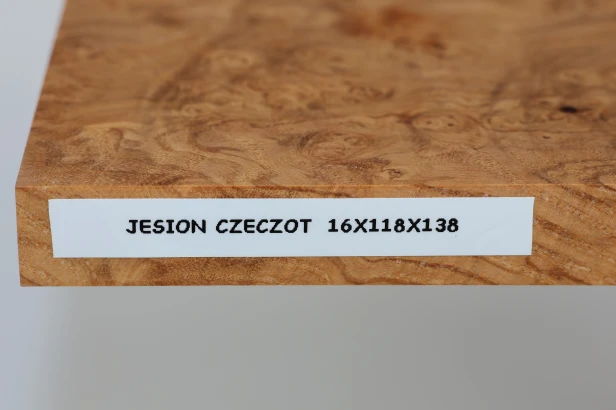 Jesion czeczot Burl Ash stabilizowane drewno na biżuterię stabilized wood for jewelry