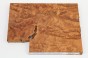 Jesion czeczot Burl Ash jasnobrązowe stabilizowane drewno na biżuterię light brown stabilized wood for jewelry