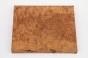 Jesion czeczot Burl Ash jasnobrązowe stabilizowane drewno na biżuterię light brown stabilized wood for jewelry