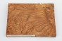 Jesion czeczot Burl Ash jasnobrązowe stabilizowane drewno na biżuterię light brown stabilized wood for jewelry