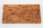 Jesion czeczot Burl Ash jasnobrązowe stabilizowane drewno na biżuterię light brown stabilized wood for jewelry