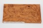 Jesion czeczot Burl Ash jasnobrązowe stabilizowane drewno na biżuterię light brown stabilized wood for jewelry