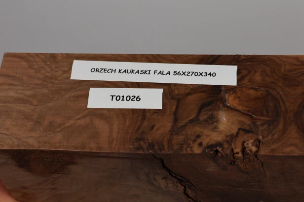 Orzech Kaukaski Fala Flame Caucasian Walnut drewno do toczenia wood for turning