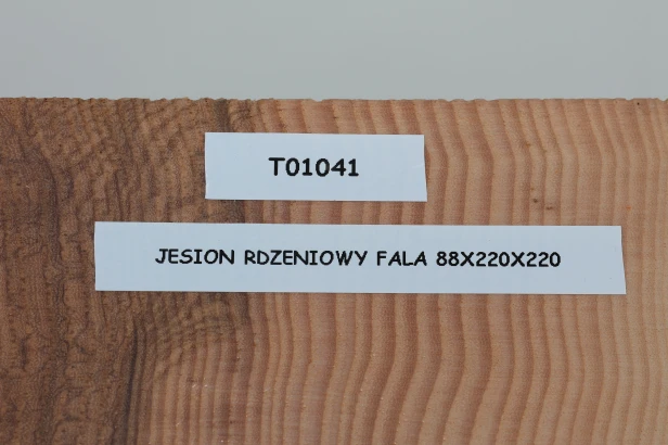 Jesion Rdzeniowy Oliwkowy Fala Flame Olive Heartwood Ash drewno do toczenia wood for turning