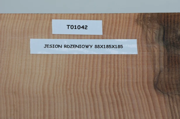 Jesion Rdzeniowy Oliwkowy Fala Flame Olive Heartwood Ash drewno do toczenia wood for turning