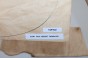 Klon Fala Czeczot Flame Burl Maple drewniany top na gitarę guitar top