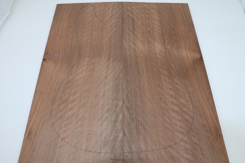 Orzech Kaukaski Fala Flame Caucasian Walnut drewniany top na gitarę guitar top