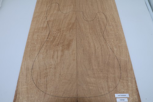 Dąb Oak drewniany top na gitarę guitar top