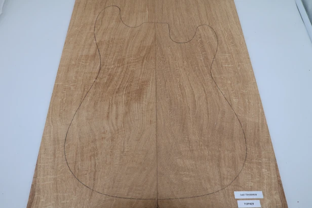Dąb Oak drewniany top na gitarę guitar top