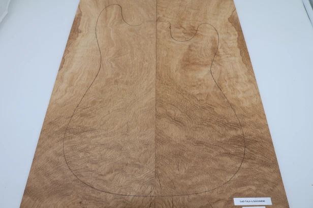 Dąb Fala Flame Oak drewniany top na gitarę guitar top