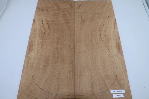 Dąb Oak drewniany top na gitarę guitar top