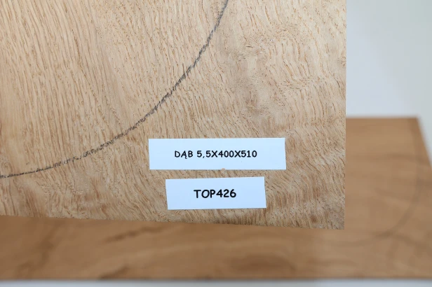 Dąb Oak drewniany top na gitarę guitar top