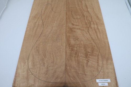 Dąb Fala Flame Oak drewniany top na gitarę guitar top