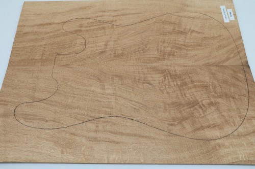Dąb Fala Flame Oak drewniany top na gitarę guitar top