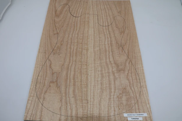 Jesion Fala Flame Ash drewniany top na gitarę guitar top