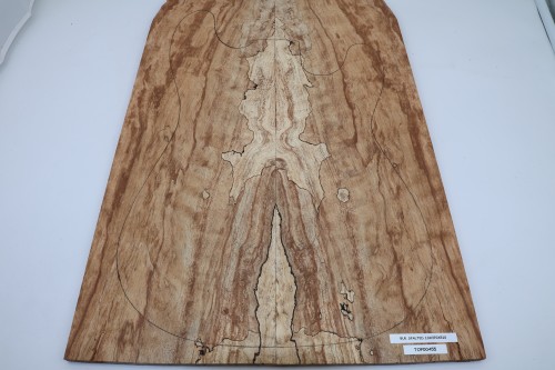 Buk Spalted Beech Wood drewniany top na gitarę guitar top