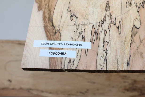 Klon Spalted Maple drewniany top na gitarę guitar top